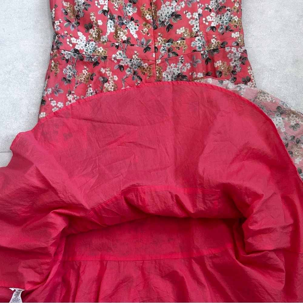 J.Crew Liberty Josephine Floral Ruffle-Hem Midi Dress | Size 8 - Picture 11 of 16